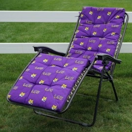 College Covers Louisiana State Tigers Zero Gravity Chair Cushion, 20 by 72 by 2