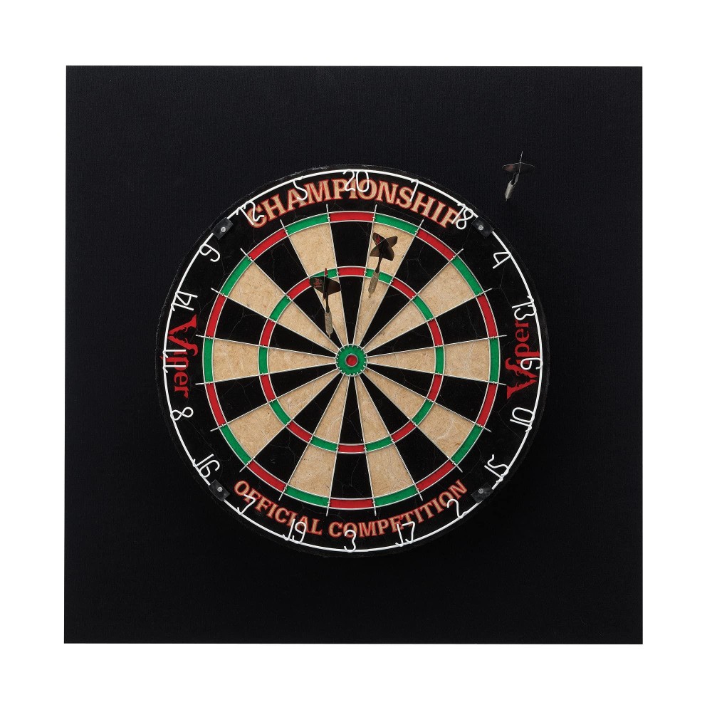 Viper EVA V-Foam Dartboard Surround Wall Protector , Black