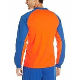 Vizari Men's Padova GK Goalkeeper Jersey Orange/Blue Youth Medium