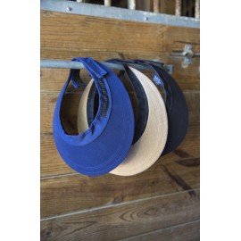 Intrepid International Equivisor Cotton Helmet Visor (NAVY)