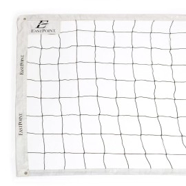 EastPoint Sports Replacement Volleyball Net with High Strength Cable, Reinforced Side Tapes, and Weather Resistant Material - Poles Not Included, Original Version