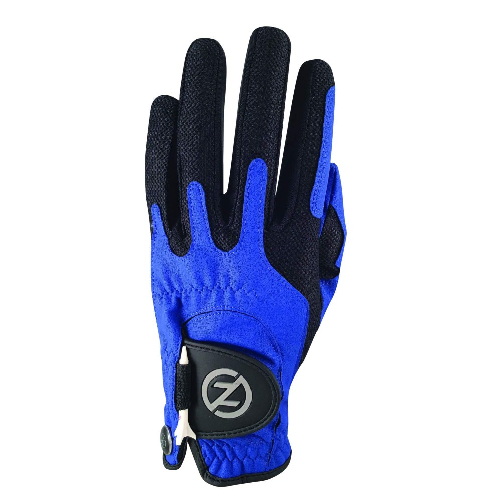 Zero Friction Mens Golf Glove, Left Hand, One Size, Blue