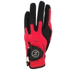 Zero Friction Men's Golf Gloves, Left Hand, One Size, Red