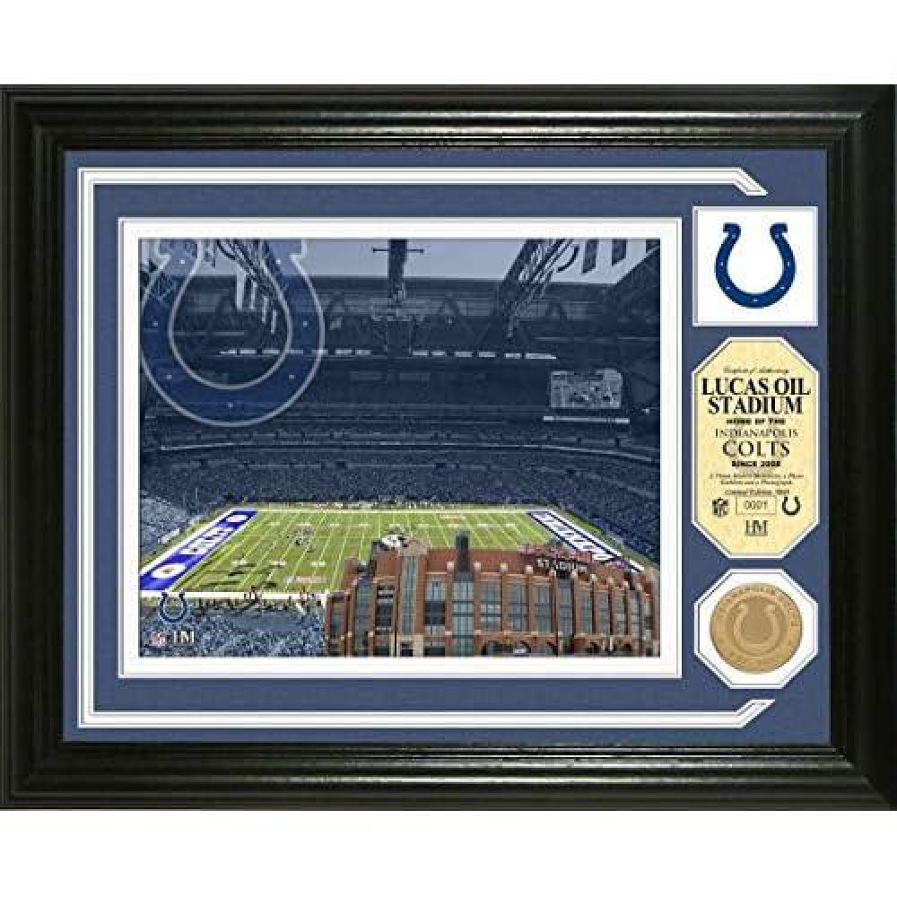 The Highland Mint Indianapolis Colts Single Coin Stadium Photo Mint