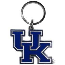 NCAA Siskiyou Sports Fan Shop Kentucky Wildcats Chrome & Enameled Key Chain One Size Team Colors