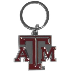 NCAA Siskiyou Sports Fan Shop Texas A&M Aggies Chrome & Enameled Key Chain One Size Team Colors