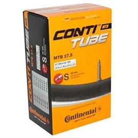 Continental 182311 Bicycle Tube, 27.5 X 1.75 - 2.5-Inch/42 Mm Presta Valve , Black