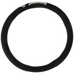 Fremont Die NFL Jacksonville Jaguars Poly-Suede Steering Wheel Cover, Fits Most Standard Size Steering Wheels, Black/Team Colors