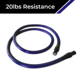 Prism Fitness 20lb Resistance Cable, Durable Rubber Cables Perfect for Exercising and Stretching