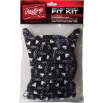 Rawlings | CFXV1 COOLFLO Batting Helmet Fit Kit | Baseball/Softball | Includes 2 Side Pads and 1 Front Pad,Black