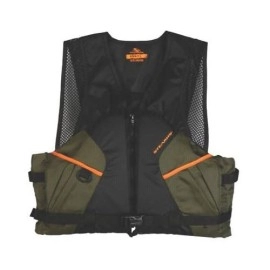 Xl Grn/Org Fish Vest