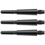 Ninedartout.Us Black Fit Shaft Gear - Normal Spinning (#2 Short (18Mm))