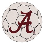 Fanmats Alabama Crimson Tide Soccer Ball-Shaped Mats