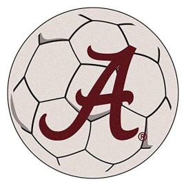 Fanmats Alabama Crimson Tide Soccer Ball-Shaped Mats