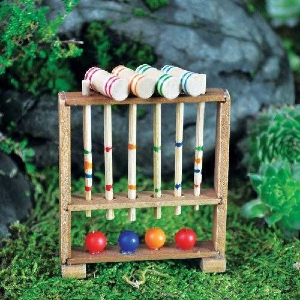 Fairy Garden Miniature Croquet Set