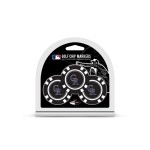 Team Golf MLB Golf Chip Ball Markers (3 Count), Poker Chip Size with Pop Out Smaller Double-Sided Enamel Markers, Colorado Rockies