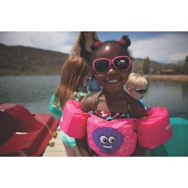 STEARNS Original Puddle Jumper Kids Life Jacket | Life Vest for Children, Cancun Pink Clam