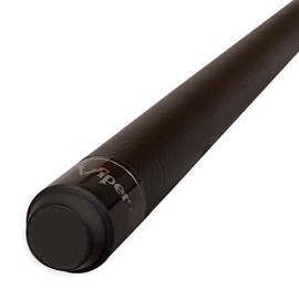 Viper Diamond 58 2-Piece Billiard/Pool Cue, Black, 21 Ounce