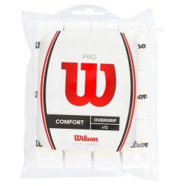 WILSON WRZ4016WH Pro Tennis Overgrip 12-Pack