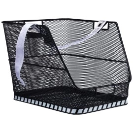 Bell Basil Class Rear Bicycle Basket With Mounting System, Black