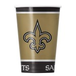 NFL New Orleans Saints Disposable Paper Cups, Pack of 20