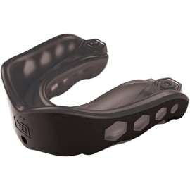 Shock Doctor Gel Max Mouth Guard, Heavy Duty Protection & Custom Fit, Youth, Black