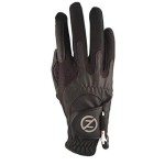 Zero Friction Mens Golf Gloves, Right Hand, One Size, Black