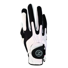 Zero Friction Mens Golf Gloves, Right Hand, One Size, White