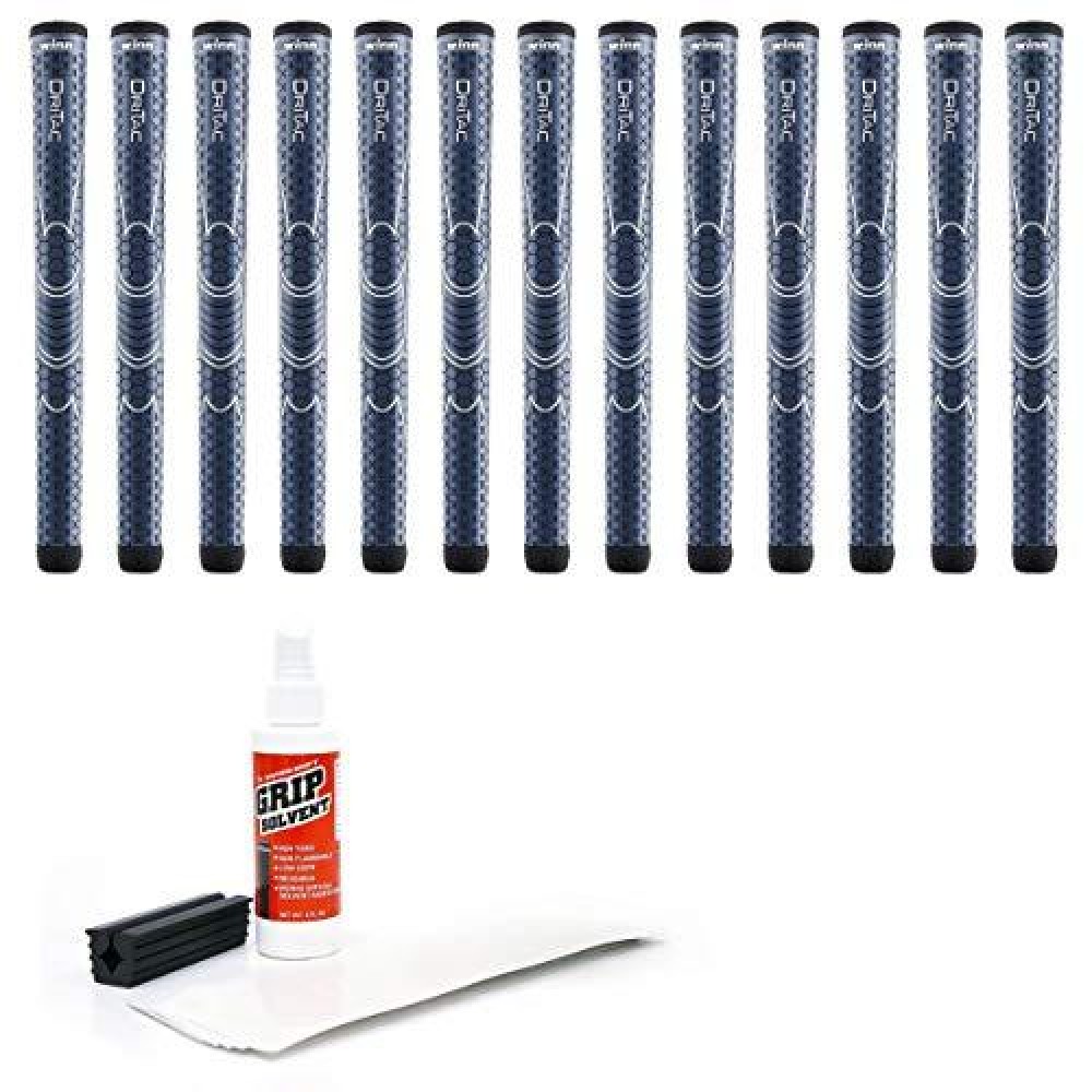 Winn Dri-Tac Midsize Grip Kit (13-Piece), Blue