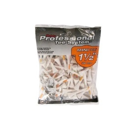 Pride Professional Tee System Mini Tee, 1-1/2-Inch- 90 Count (White)
