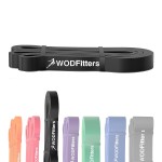 WODFitters Pull Up Assistance Band for Stretching, Mobility Workouts, Warm Up, Recovery, Powerlifting, Home Fitness and Exercise