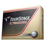 Bridgestone Golf Balls, Tourstage, Extra Distance, 1 Dozen (Pack Of 12), White Tewx