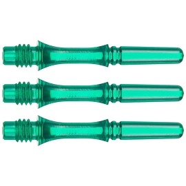 Cosmodarts Fit Shaft Gear Shaft Slim Spin Clear Green 1