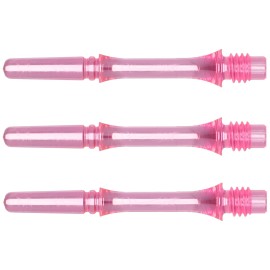Cosmodarts Fit Shaft Gear Shaft Slim Spin Clear Pink 2