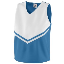 Augusta Sportswear 9110 Women's Pride Shell, Columbia Blue/White/White, X-Large Pack