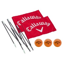 Callaway Backyard Driving Range Golf Flags For Yard, 6.5 Ft., 2 Pack