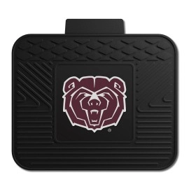 FANMATS 15668 Missouri State Bears Back Row Utility Car Mat - 1 Piece - 14in. x 17in., All Weather Protection, Universal Fit, Molded Team Logo