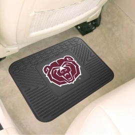 FANMATS 15668 Missouri State Bears Back Row Utility Car Mat - 1 Piece - 14in. x 17in., All Weather Protection, Universal Fit, Molded Team Logo