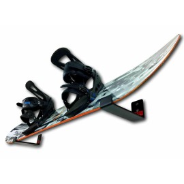 Storeyourboard Snowboard Display Rack, Naked Wall Rack, Black