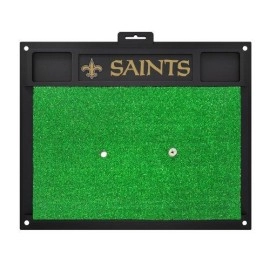 Fanmats 15468 New Orleans Saints Golf Hitting Mat