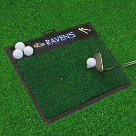 Fanmats 15455 Baltimore Ravens Golf Hitting Mat