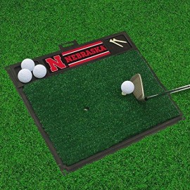 Fanmats 15511 University Of Nebraska Golf Hitting Mat