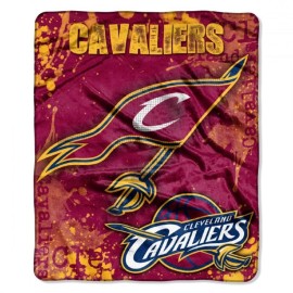 Northwest NBA Cleveland Cavaliers Unisex-Adult Raschel Throw Blanket, 50