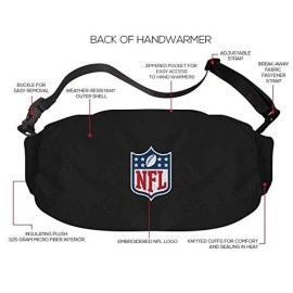 Northwest NFL Pittsburgh Steelers Unisex-Adult Handwarmer, One Size, Team Colors