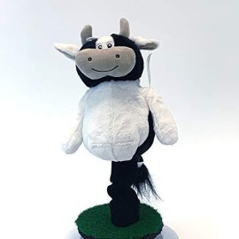 Creative Covers For Golf Caddy The Cow Golf Club Head Cover