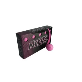 Nitro Ultimate Distance Golf Ball (15-Pack), Pink