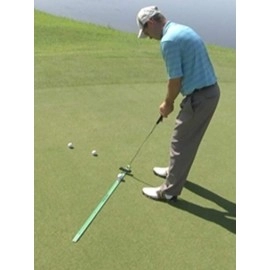 TPK Golf Training Aids - The Putting Stick Pro - Putting Training Aid for Golf Putting Practice with Eyeline Putting Mirror - Endorsed by Golf Instructors & Used by Tour Pros Worldwide