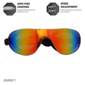 Tyr Swim Shades Mirrored Goggles, Rainbow