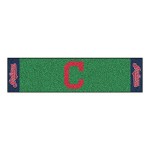 Fanmats 16915 Team Color 18X72 Mlb - Cleveland Indians Block-C Putting Green Runner