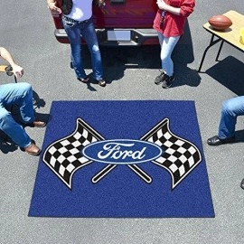 Fanmats 15858 Ford Flags Tailgater Rug - Blue